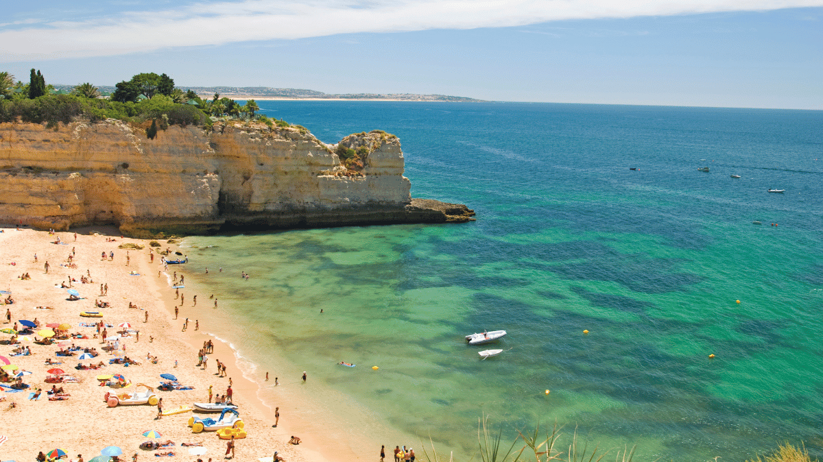 Beach in Algarve, Portugal